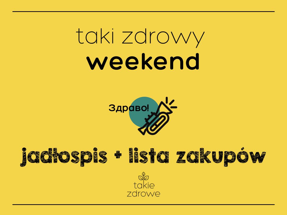 Taki zdrowy weekend bałkański